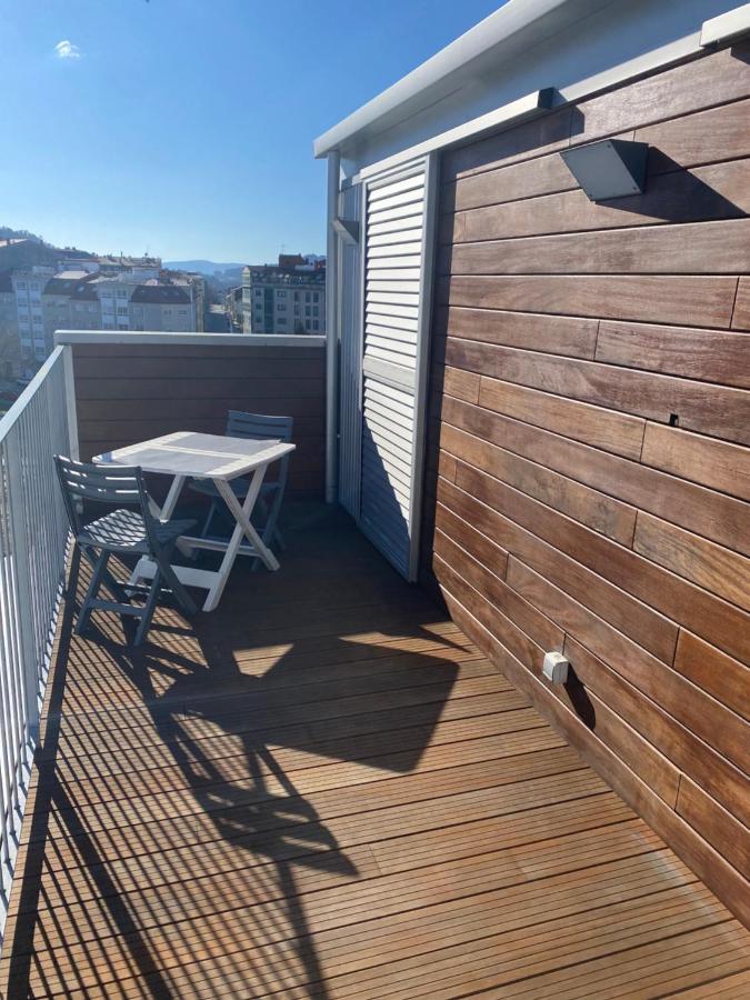 Atico Noa Con Terraza Y Parking Appartement Comarca de Comarca de Pontevedra Buitenkant foto